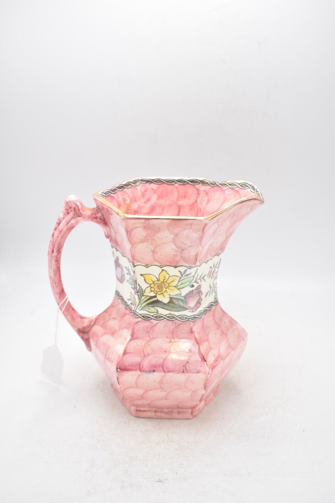 Vintage Maling Lustre Ware Large Jug Pitcher Made in England 19cm