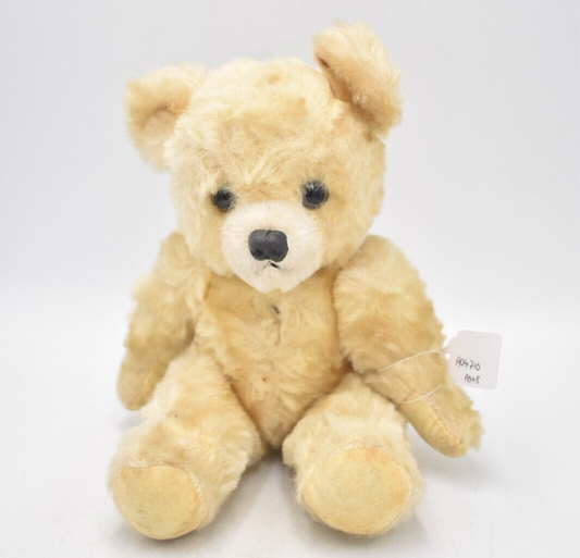 Vintage 1970s English Mohair Teddy Bear – Fully Jointed