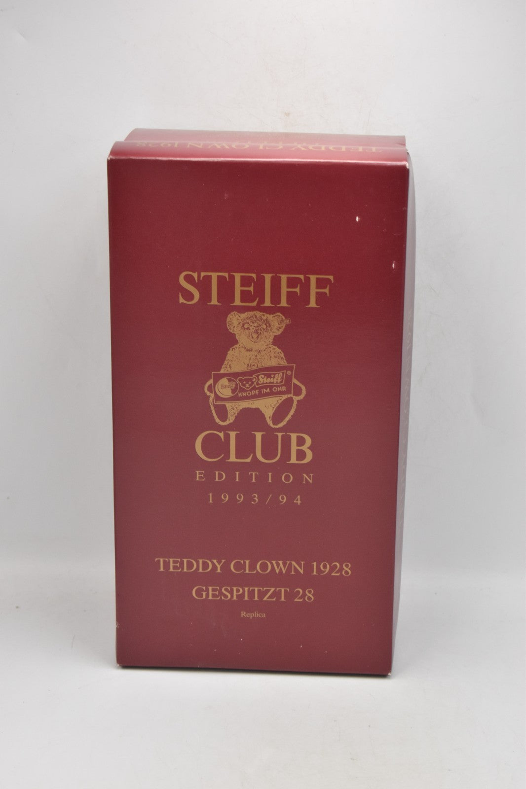 Steiff Teddy Clown Replica 1928 Club Edition Bear 420023 – Limited Edition