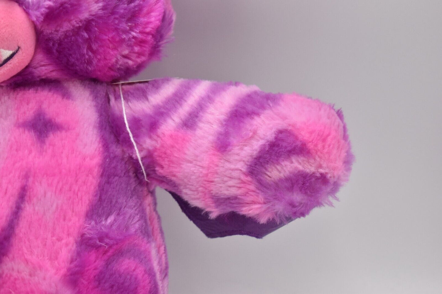 Build-A-Bear Midnight Shimmer Bat – Pink Swirl Purple Plush Vampire Halloween