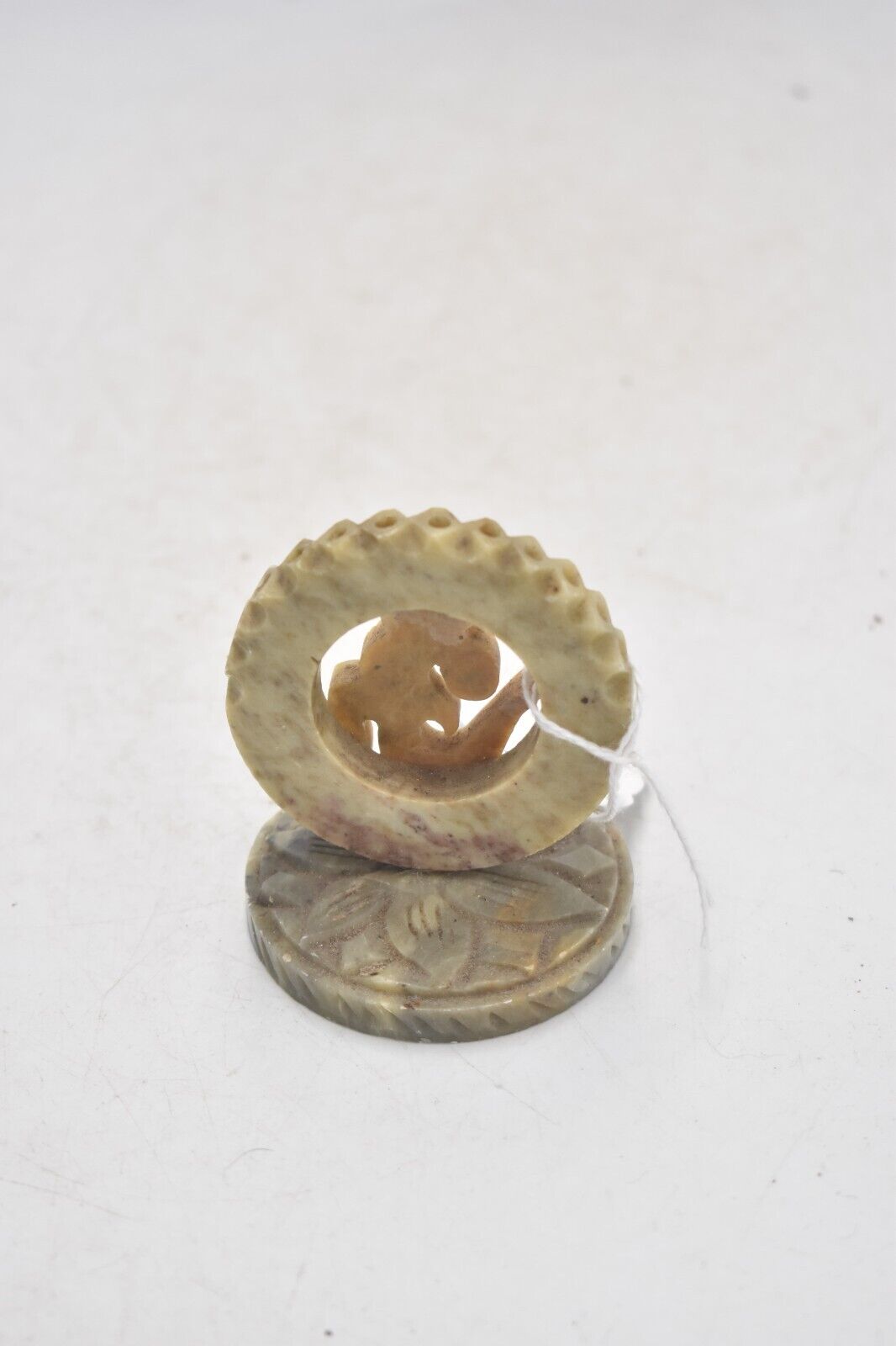 Vintage Soapstone Incense Burner Decorative