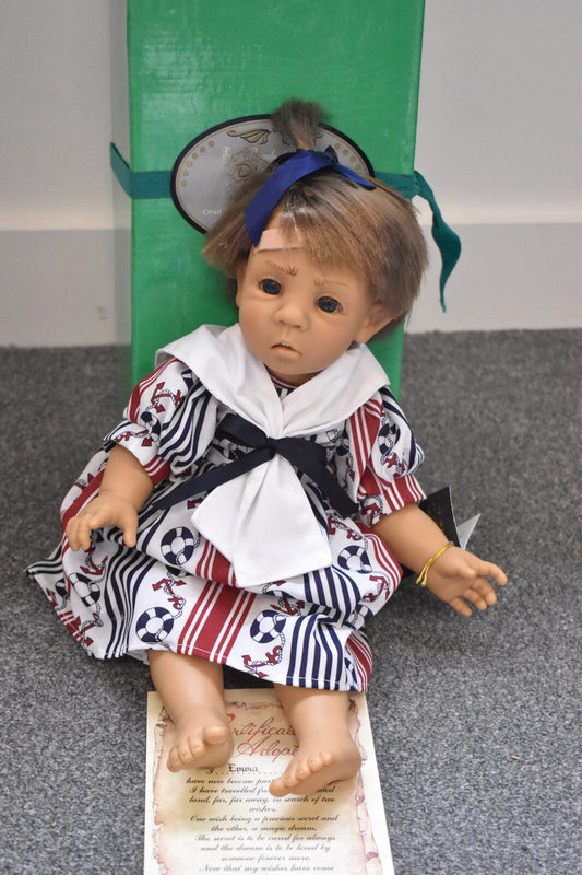 Vintage D'Anton Jos Emma Love Hurts Girl Doll – Hard Plastic Life Like Doll