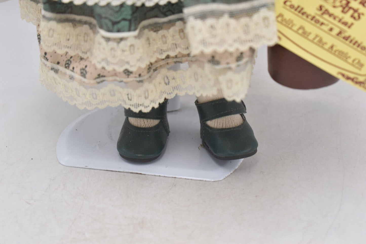 Vintage Regency Fine Arts Polly Put the Kettle On Porcelain Doll Retired Tagged