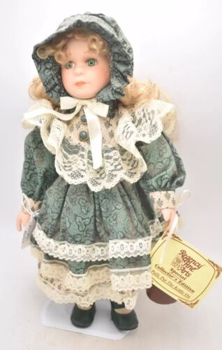 Vintage Regency Fine Arts Polly Put the Kettle On Porcelain Doll Retired Tagged