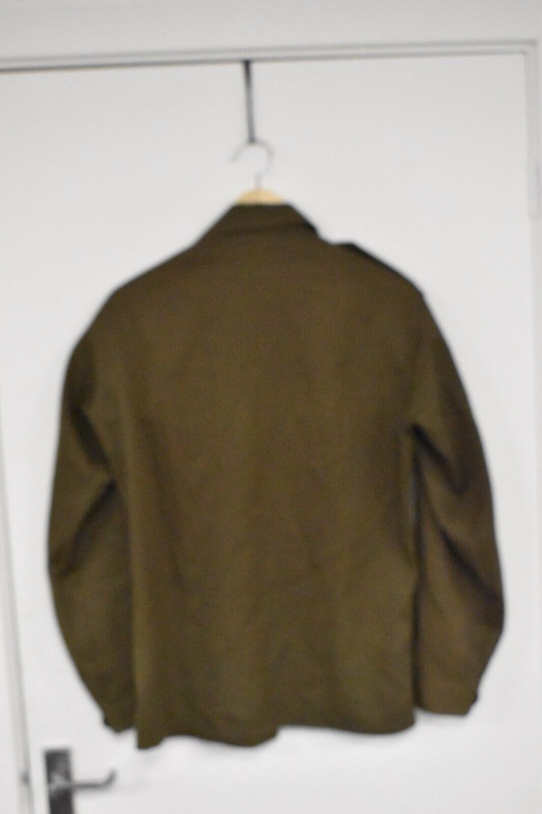 Austrian Army Field Shirt Khaki Green Military Uniform Heereseigentum 42" Chest