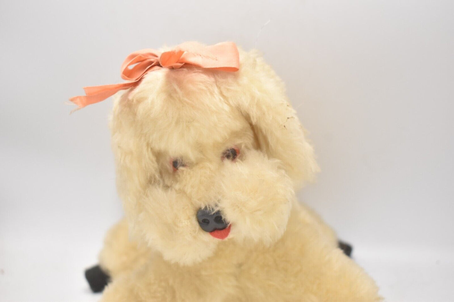 Vintage 1960s Plush Poodle Dog Soft Toy Teddy Bear