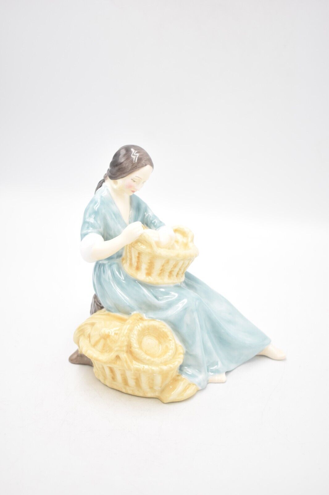 Royal Doulton The Basket Weaver HN2245 Retired Figurine Ornament