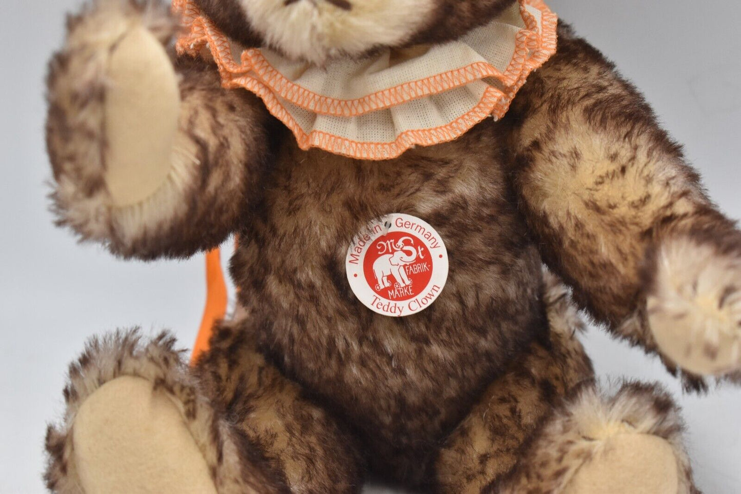 Steiff Classic Teddy Bear Mohair Clown 32cm 003424 - Retired Tagged