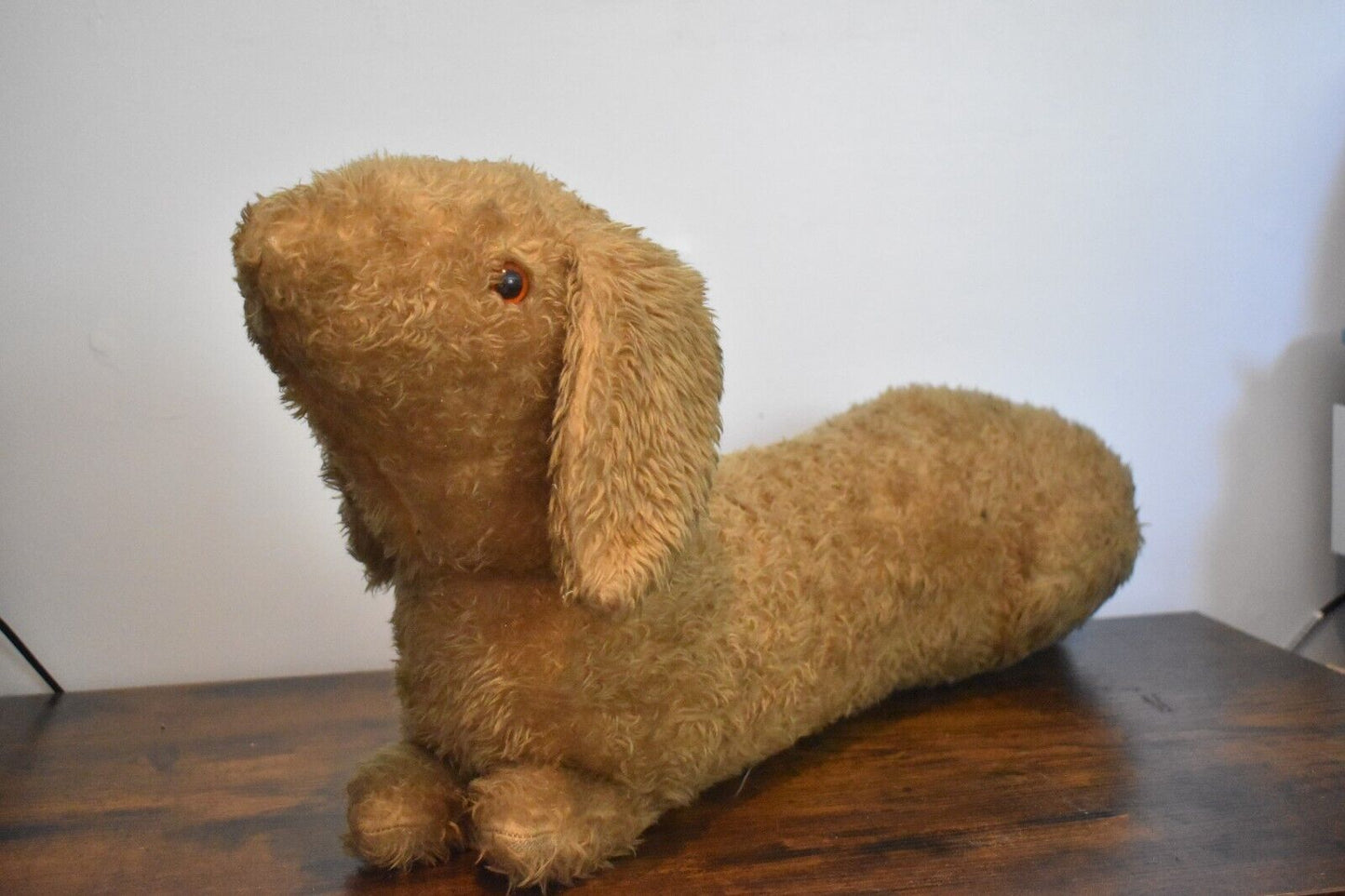 Vintage 1970s Dachshund Dog Plush Soft Toy – Long Sausage Dog
