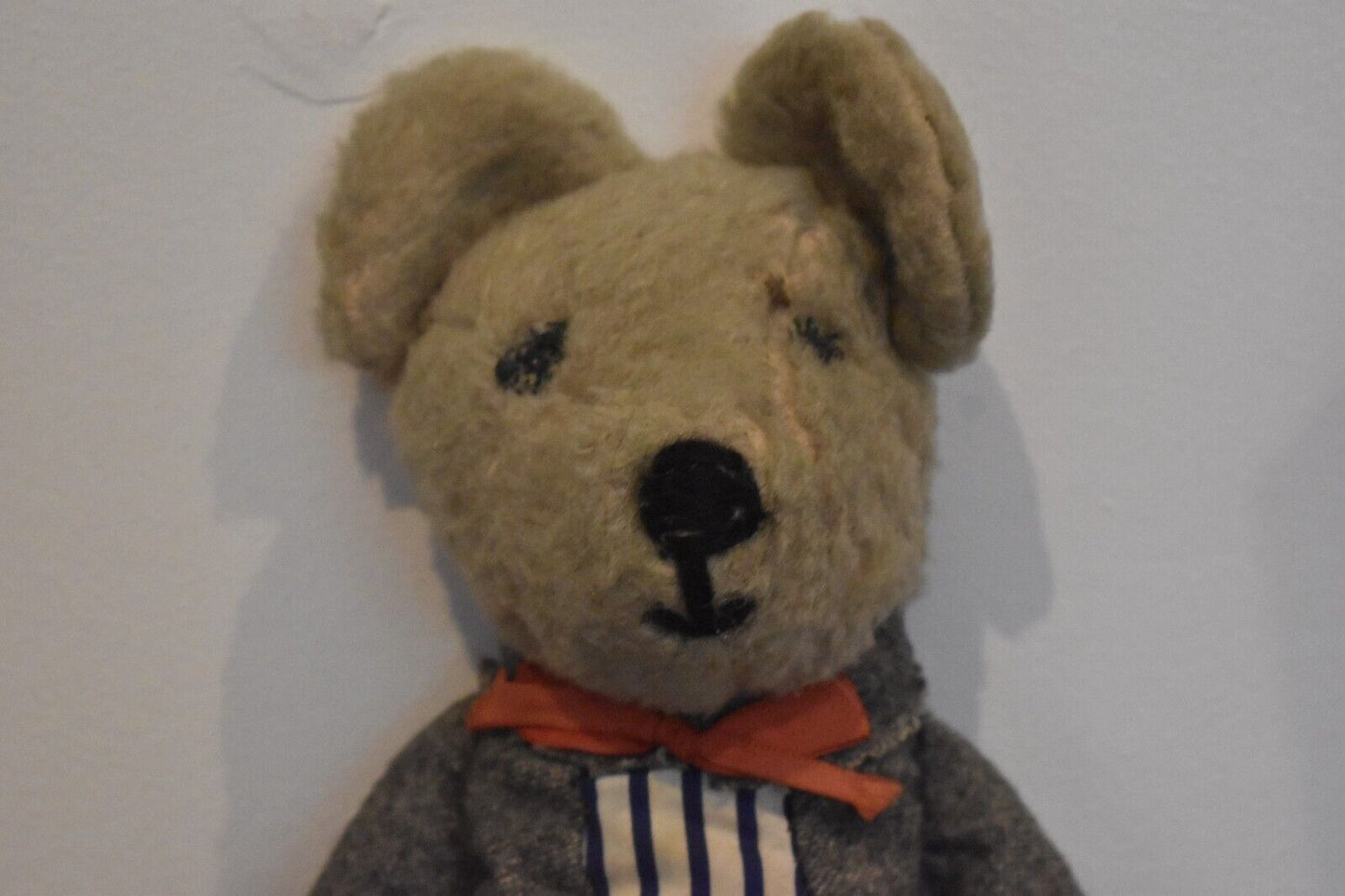 Vintage 1960's Hanz Wool Teddy Bear Plush Soft Toy - Retired