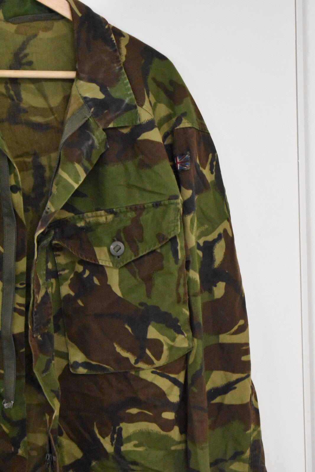 British Army Woodland DPM Combat Lightweight Jacket Shirt – Size 190/104