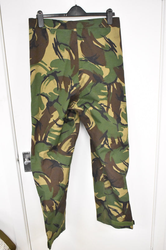 British Army MVP DPM Waterproof Over Trousers – 180/88 (W34" L30") – Military