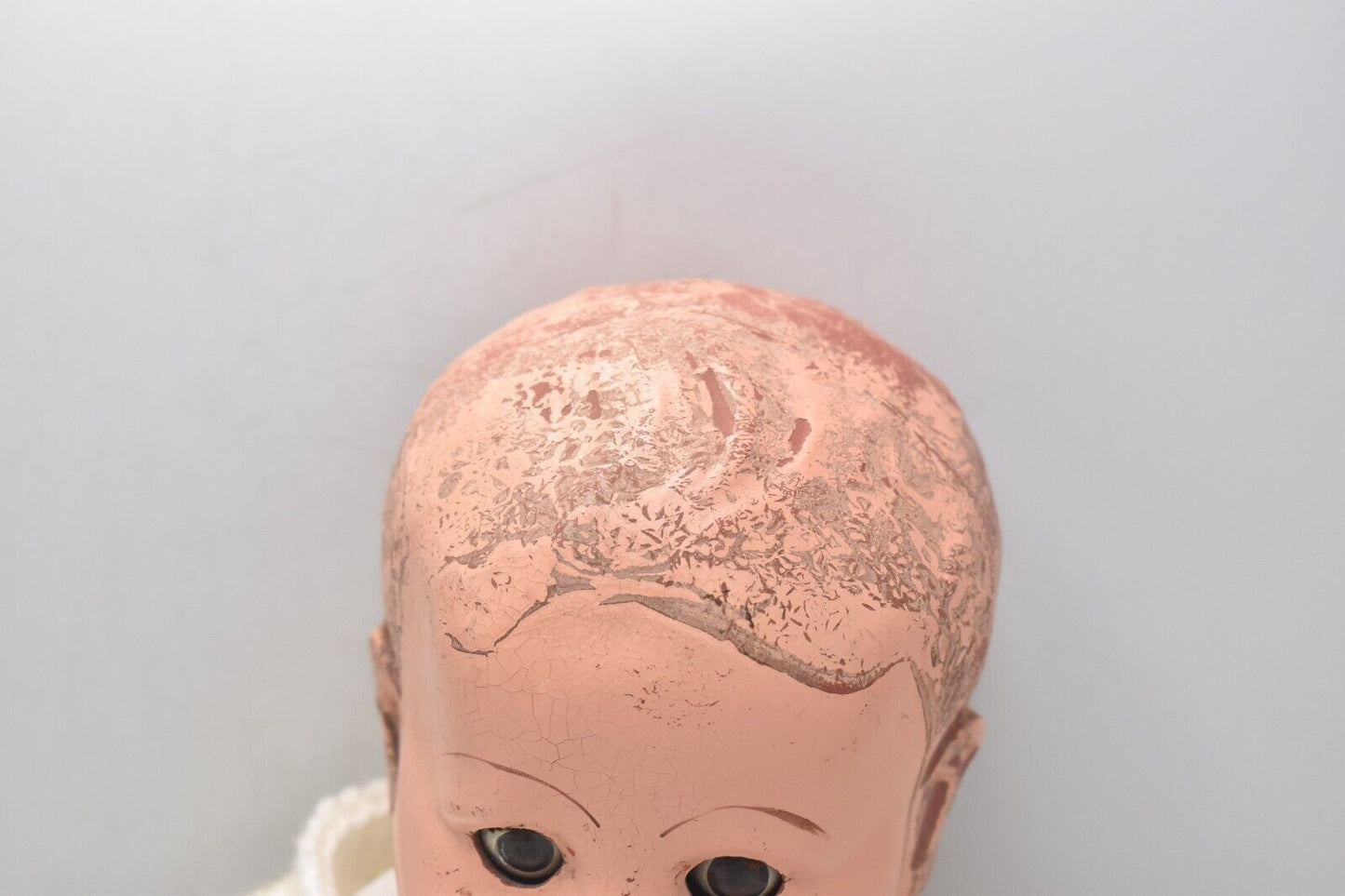 Vintage 1930s Early Composition Doll - Sleepy Eyes, 44cm