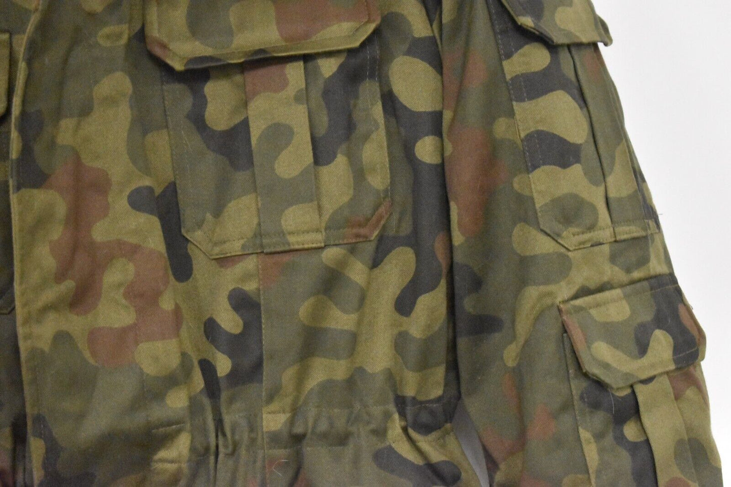 Polish Army WZ93 Pantera Woodland Camo Jacket Parka – Removable Liner, Chest 44"
