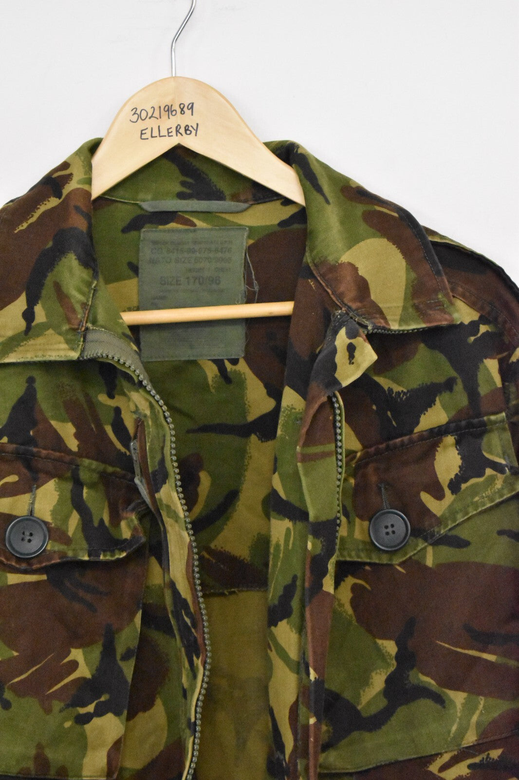 British Army DPM Combat Jacket Size 170/96 Camouflage Airsoft, Fishing Paintball