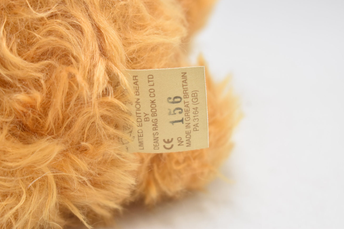 Deans Rag Book Co Taffy Thomas Teddy Bear – Retired & Tagged Limited Edition