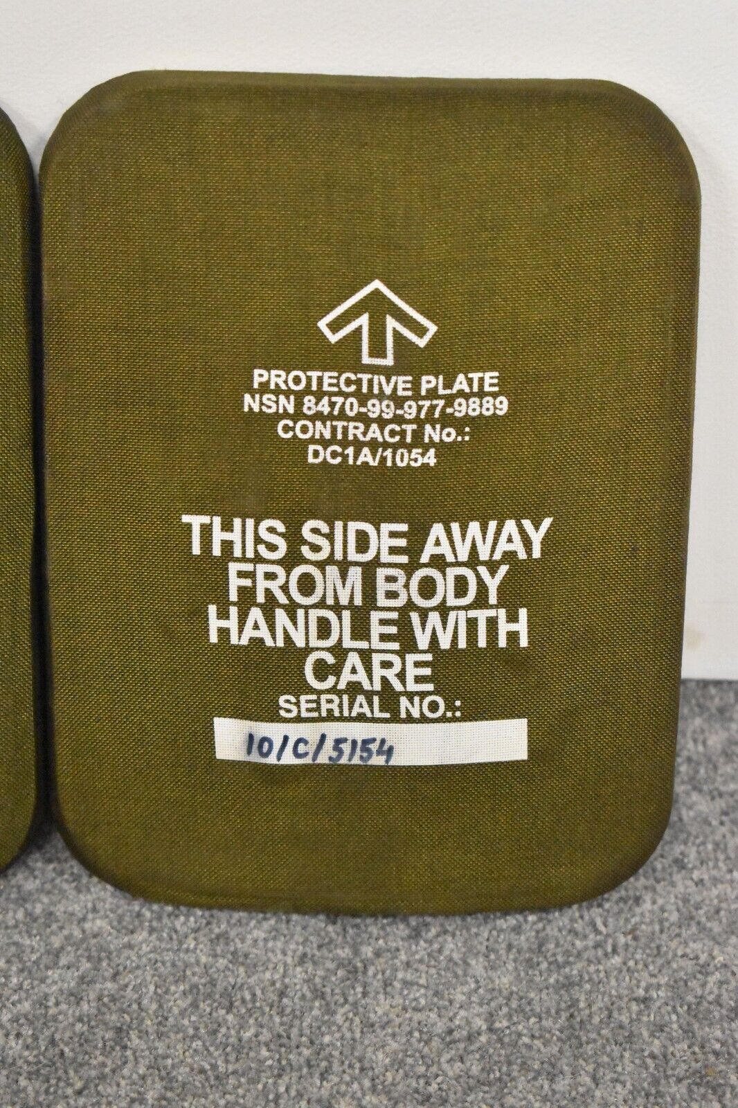 British Military Body Armour Ballistic Protective Plates CBA Osprey Virtus