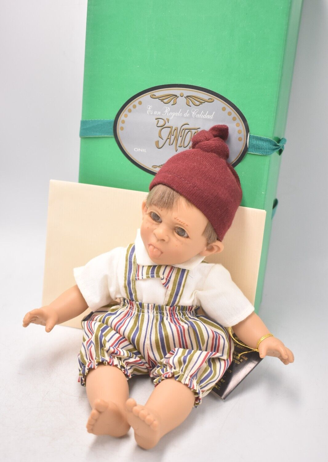Vintage D'Anton Jos Thomas Boy Doll – Hard Plastic Expressions Doll, Retired