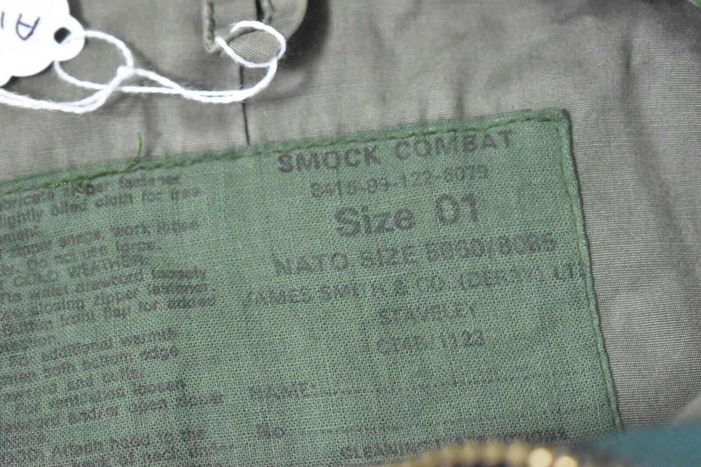 British Army 68 Pattern DPM Combat Smock Jacket – 40" Chest