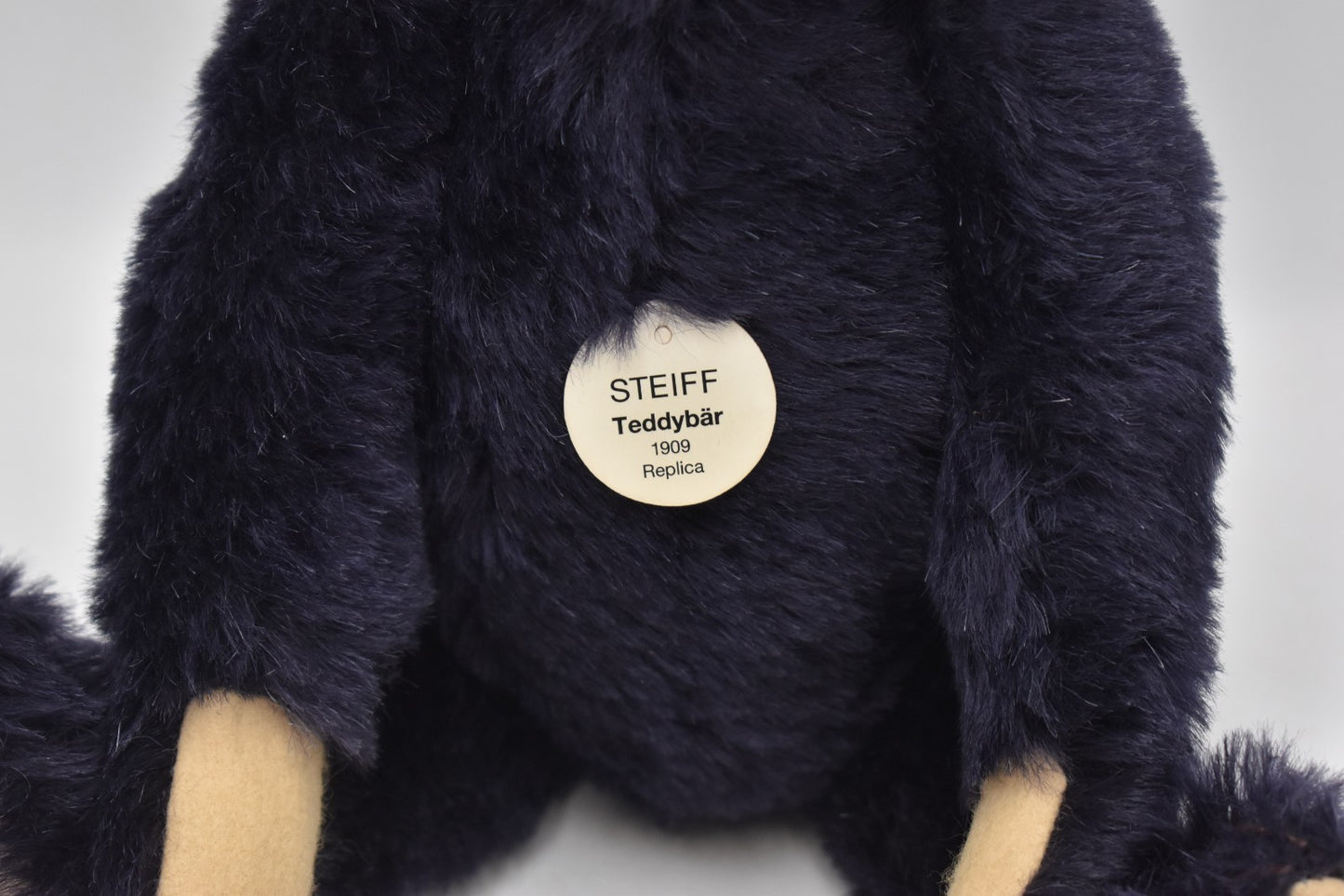 Steiff Dark Blue 1909 Replica Bear – 406508 – Limited Edition – Mohair