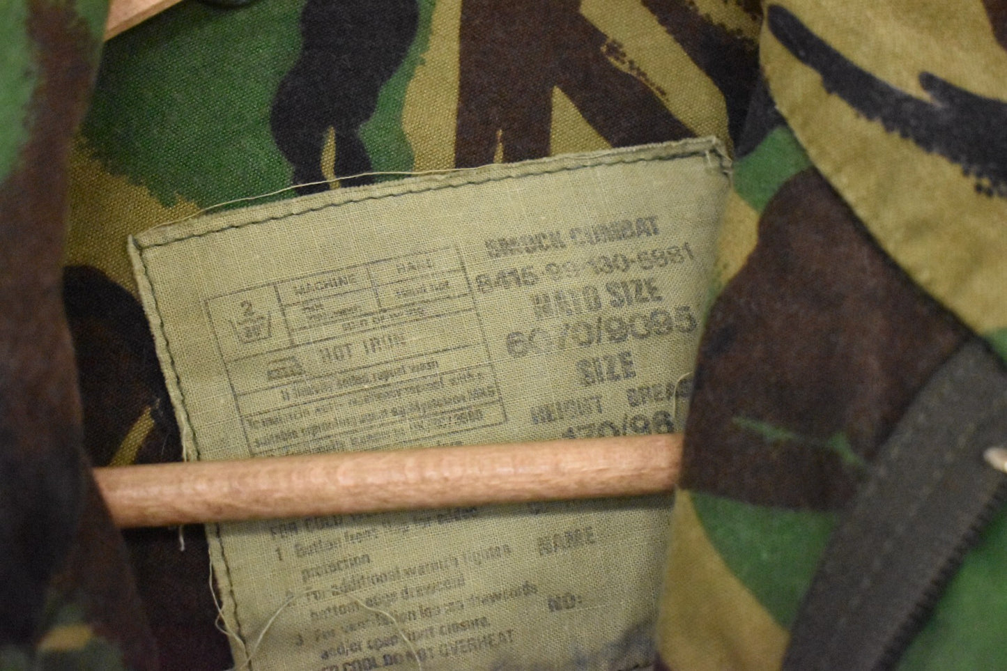 British Army DPM Combat Smock Jacket – Size 170/96 (Chest 38–40")