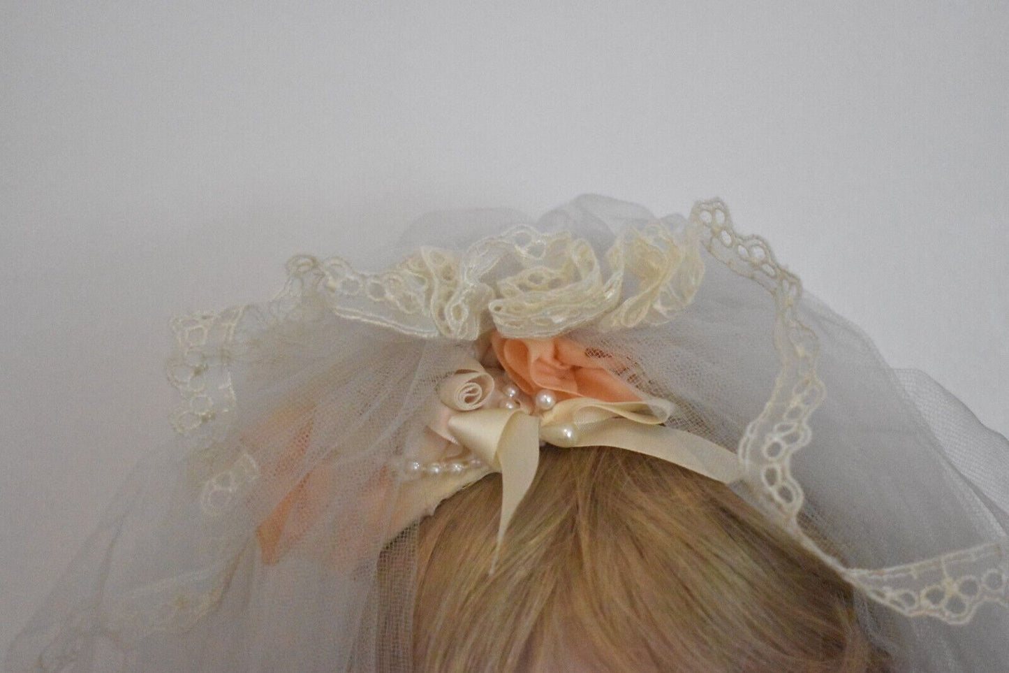 Vintage Reproduction French Bru Jumeau Bride Doll with Seeley Body – 80cm Bisque