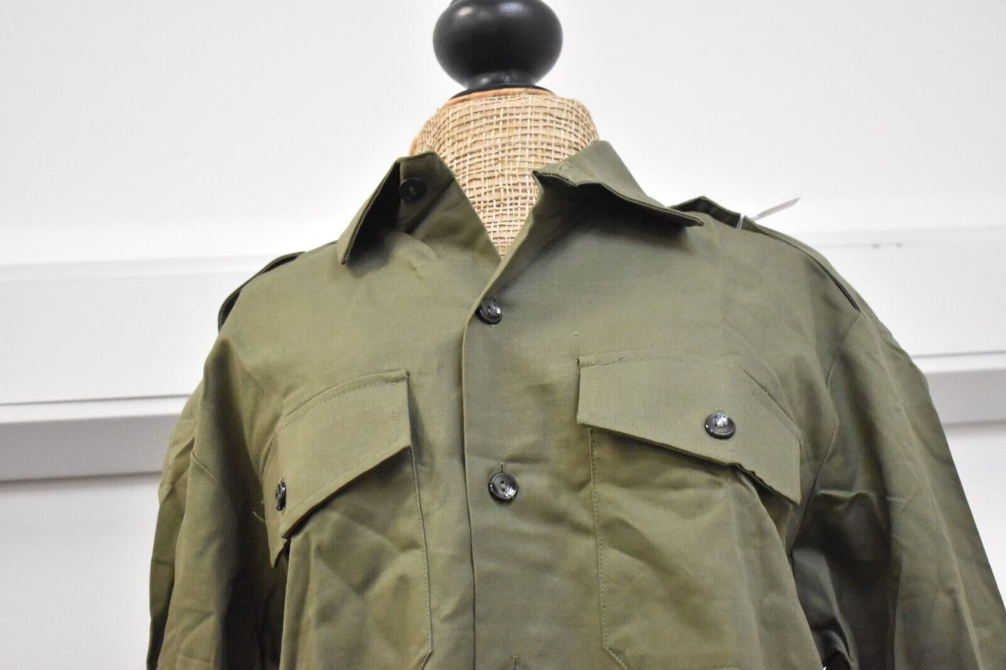 British Army General Service Shirt – OD Ben Sherman, Size 38/40"