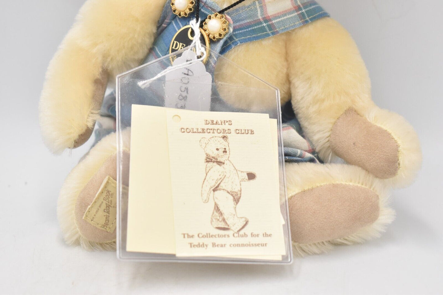 Deans Rag Book Co Teddy Telford – Limited Edition Mohair Bear – Retired & Tagged