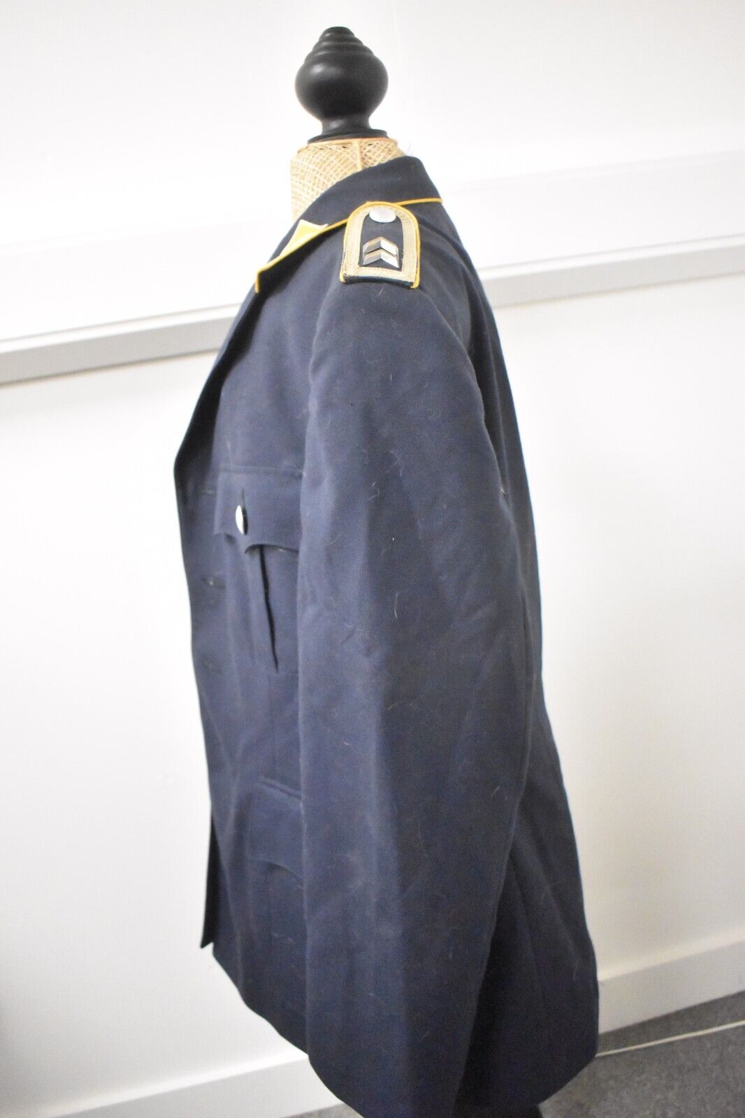 West German Air Force Luftwaffe Unteroffizier Blue Dress Jacket Tunic – Size 38"