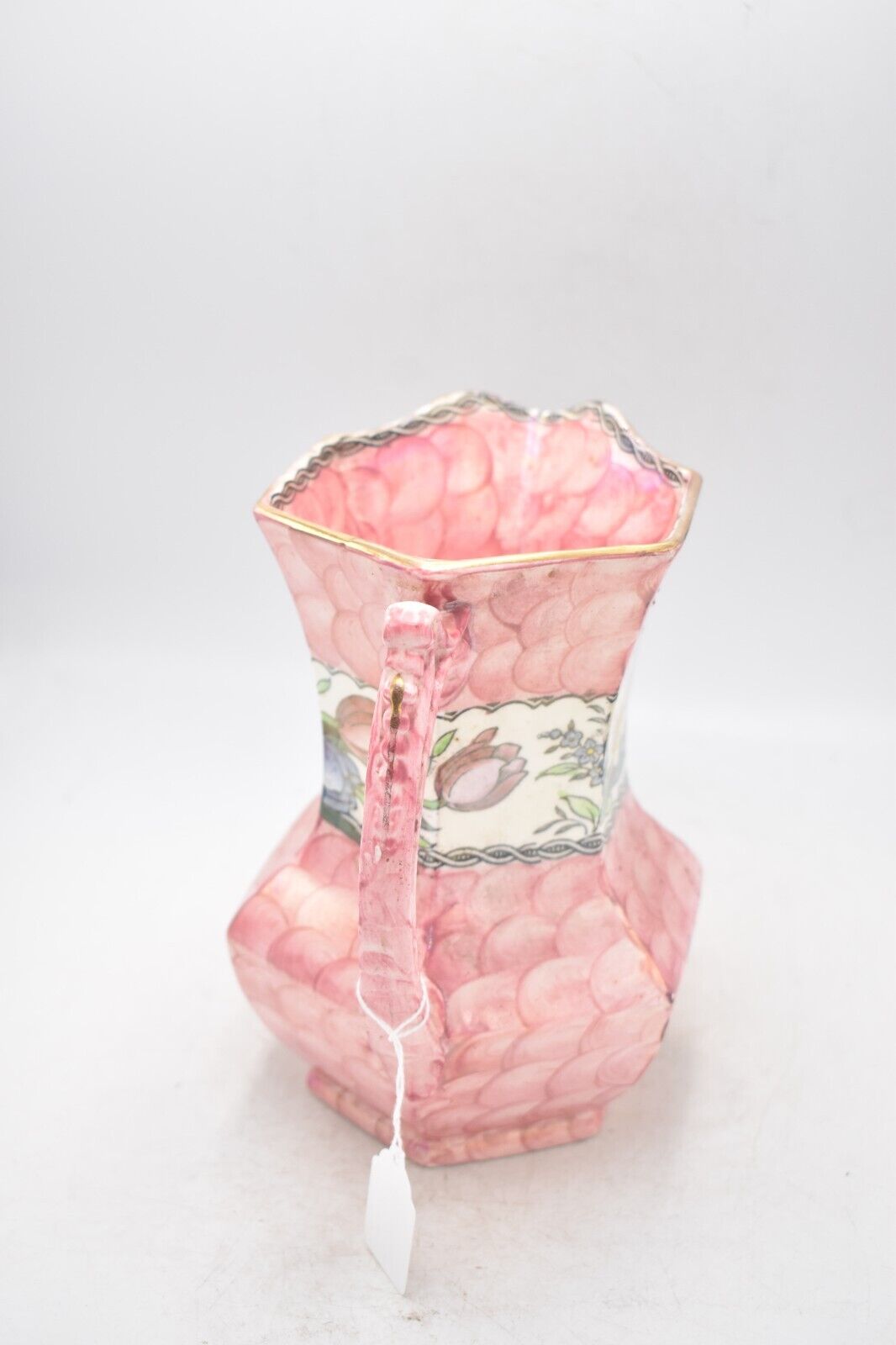 Vintage Maling Lustre Ware Large Jug Pitcher Made in England 19cm