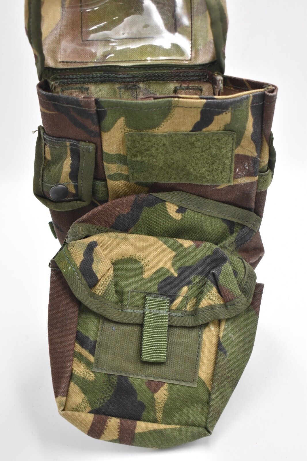 British Army DPM Woodland Medical Pouch First Aider Trauma Pack PLCE