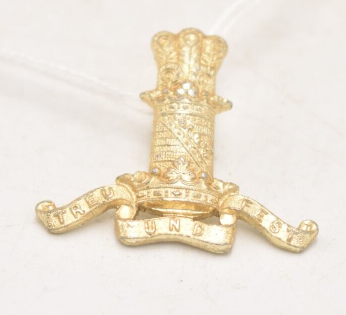 Vintage 11th Hussars Cap Badge British Army 1960s Staybrite
