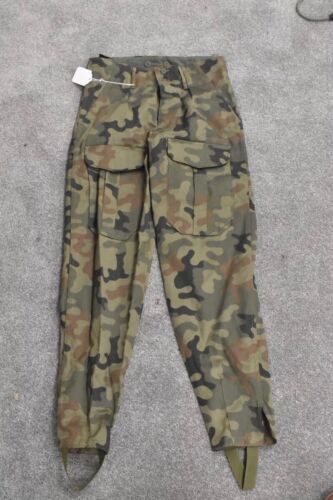 Polish Army WZ93 Woodland Camouflage Combat Trousers Grade 1 Waist 28" Leg 30"