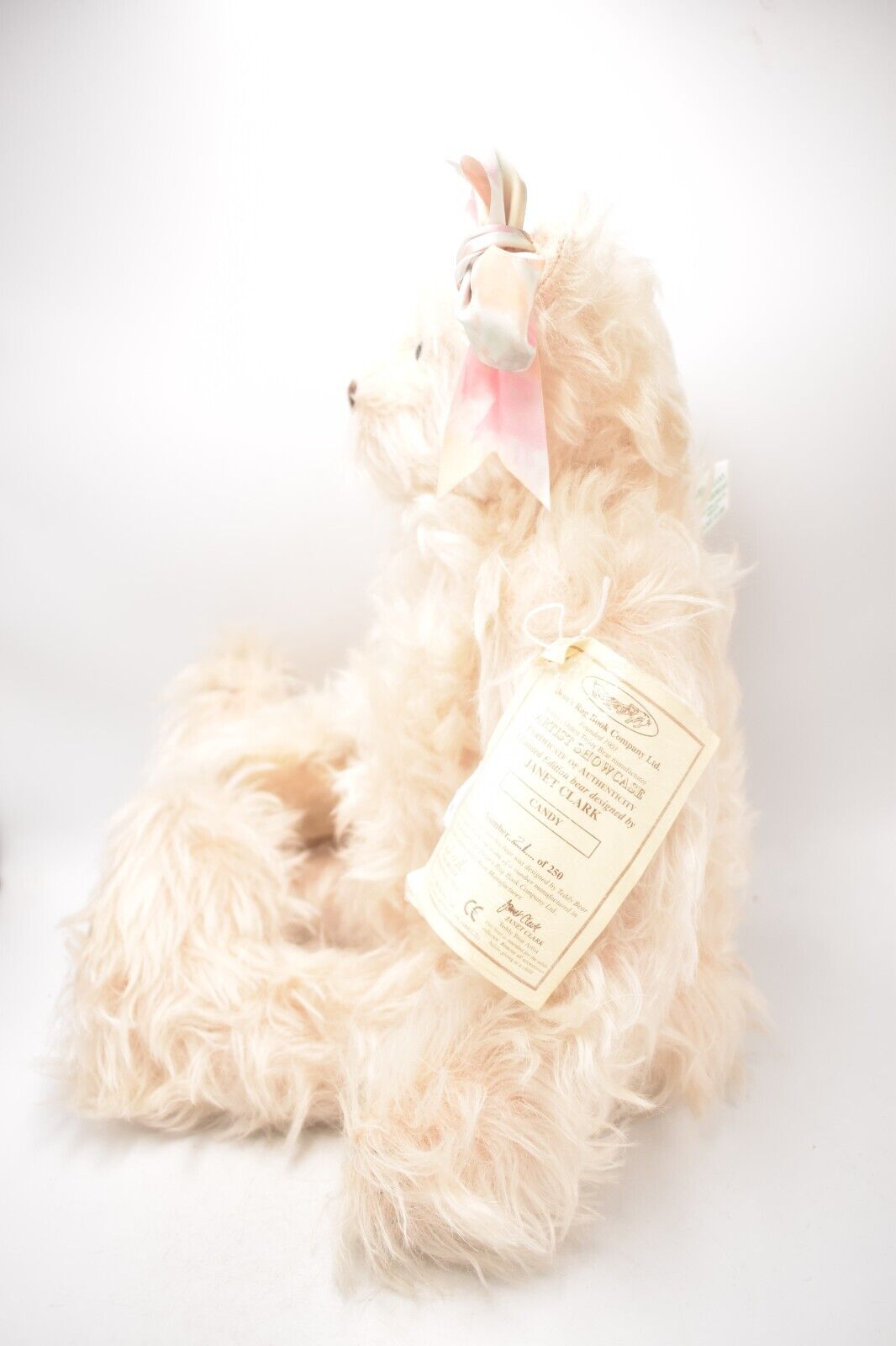 Deans Rag Book Co Artist Showcase Candy Teddy Bear by Janet Clark – Ltd Edition