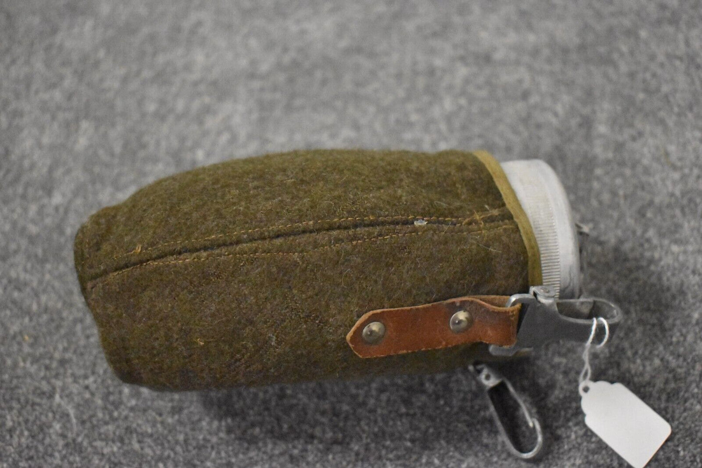Original Polish Army 0.7L Field Canteen Water Bottle 1984 Military Surplus