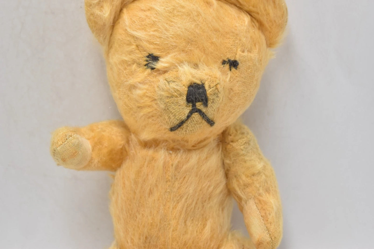 Vintage 1940s Chad Valley English Mohair Teddy Bear Fully Jointed 28cm