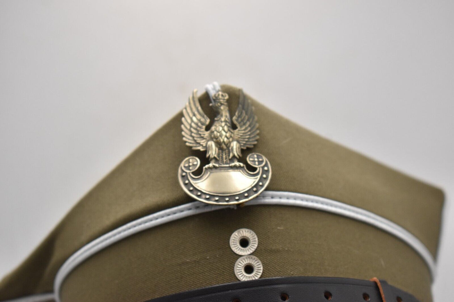 Polish Army Officer’s Cap with Eagle Cap Badge – Size 57