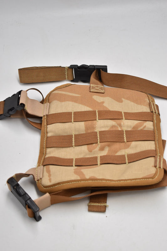 British Army Desert DPM Camouflage Drop Leg Harness Panel