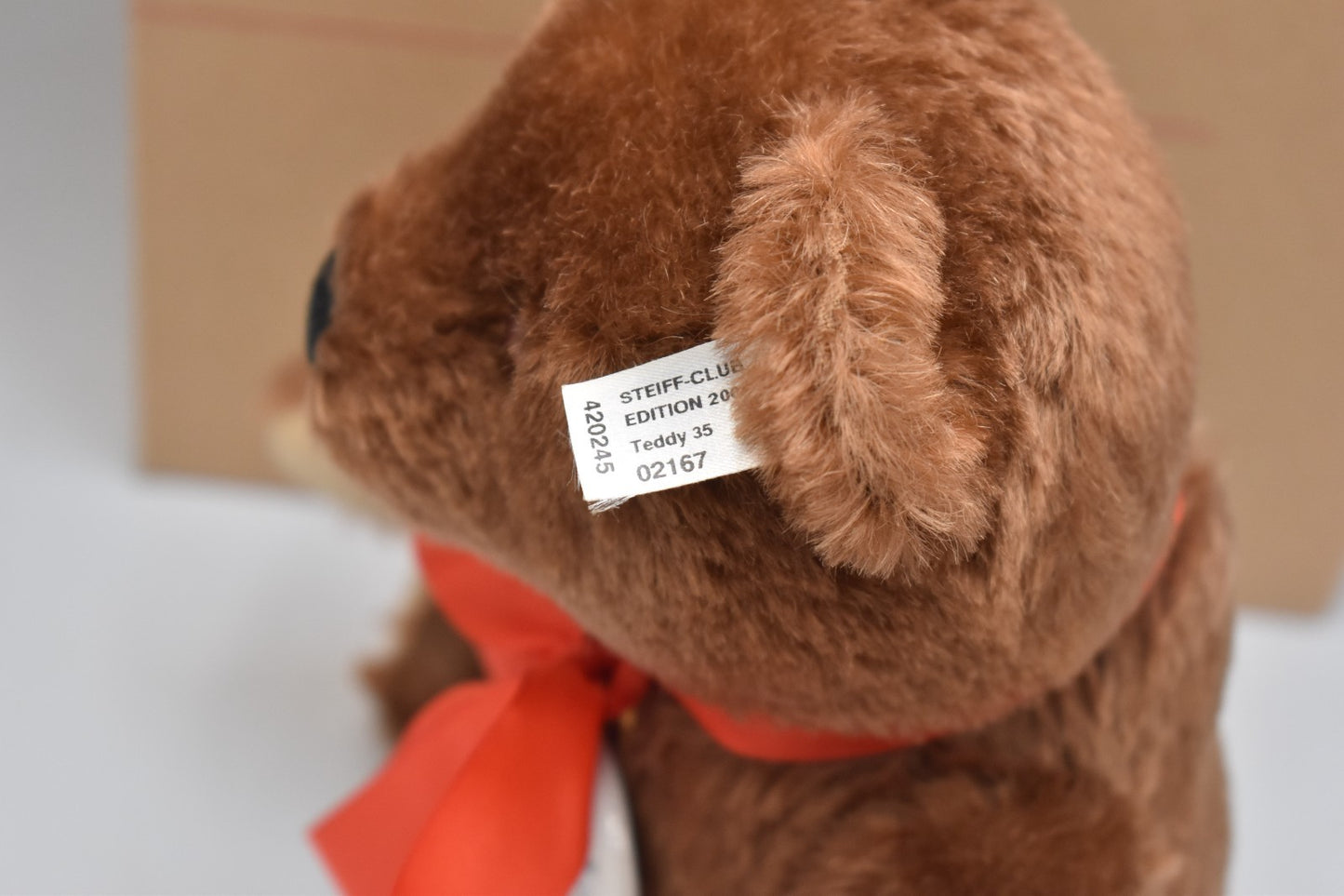 Steiff 1950 Replica Brown Teddy Bear – Club Edition– Limited Edition 420245
