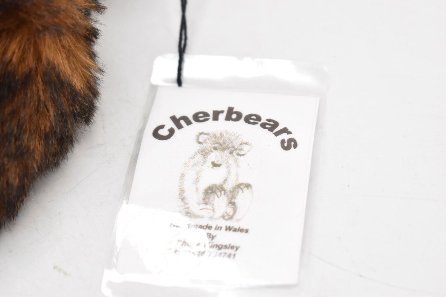 Artist Bear “Ellie Bear” by Cheryl Kingsley – Cherbears – OOAK Mohair – Tagged