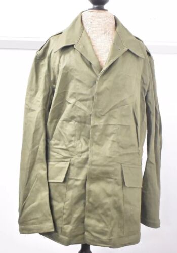 British Army 1966 Overall Jacket Olive Green - Chest Size 37-39 Inches