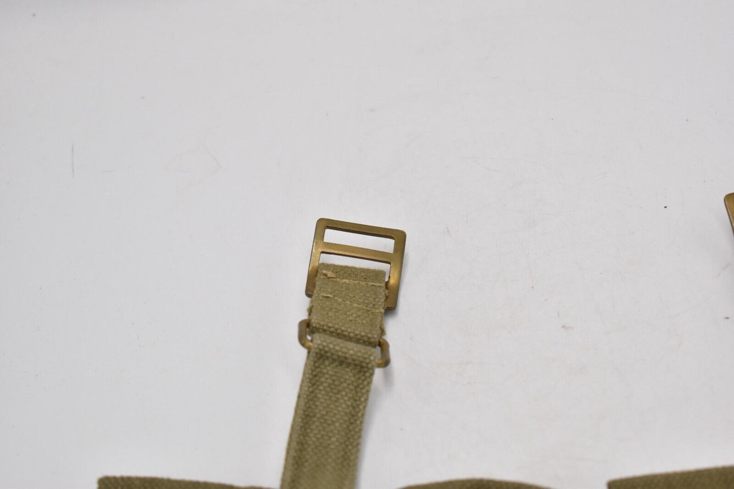 Belgian Army 1953 Dated Double Ammunition Pouches – Original Military Webbing