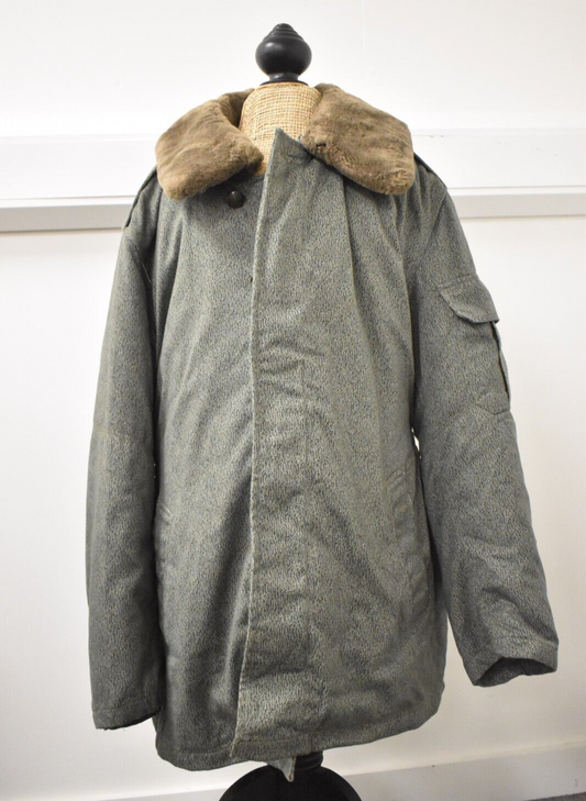 Polish Army LWP Wz. 68 Moro Parka Jacket 1983 Size 42" Chest Removable Liner