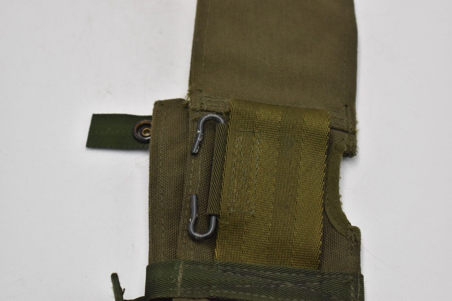British Army PLCE Clansman Radio Webbing Pouch - Olive Green