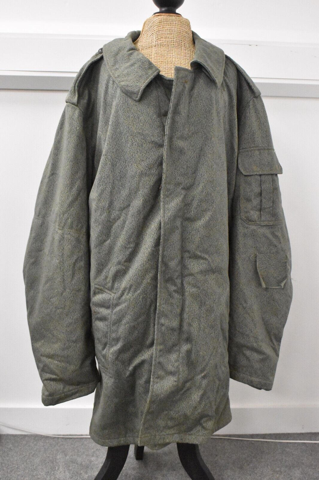 Polish Army LWP Wz. 68 Moro Parka Jacket 1973 Size 46" Chest Grade 1 Condition