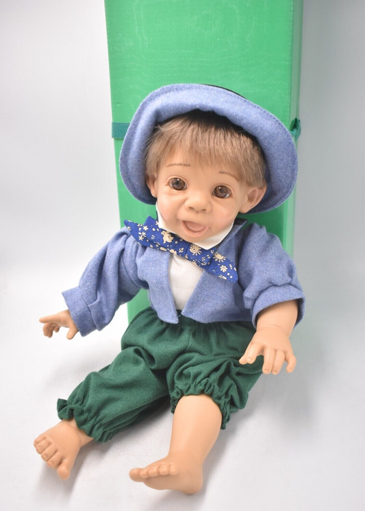 Vintage D'Anton Jos Jordan Boy Doll – Hard Plastic Expressions Doll, 36cm