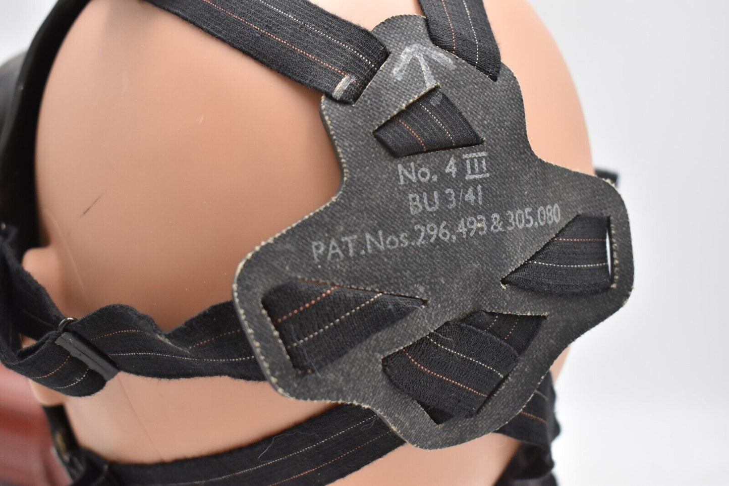 British Army Gas Mask No. 4 MKIII and Haversack – Dated 1941
