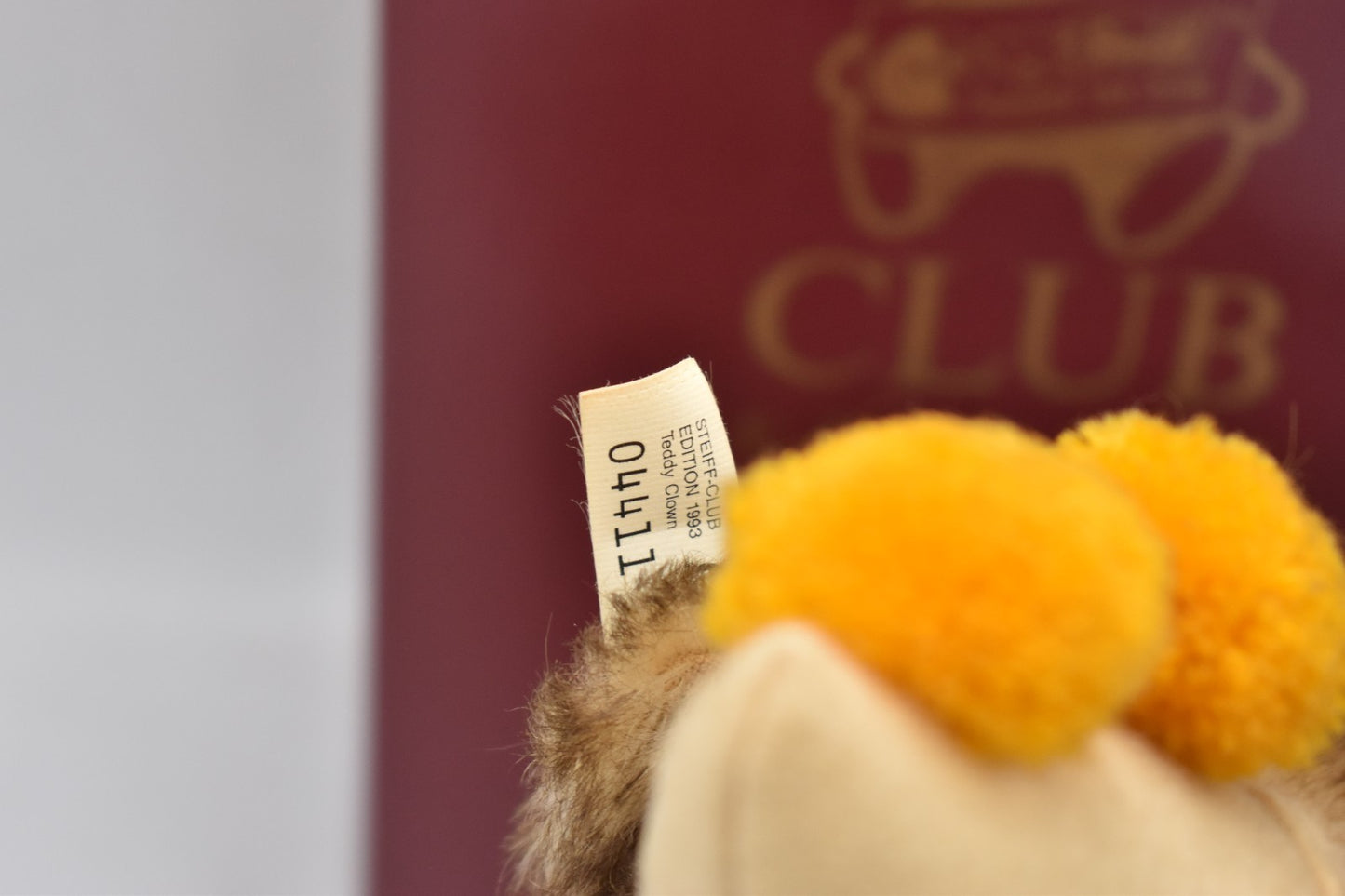 Steiff Teddy Clown Replica 1928 Club Edition Bear 420023 – Limited Edition