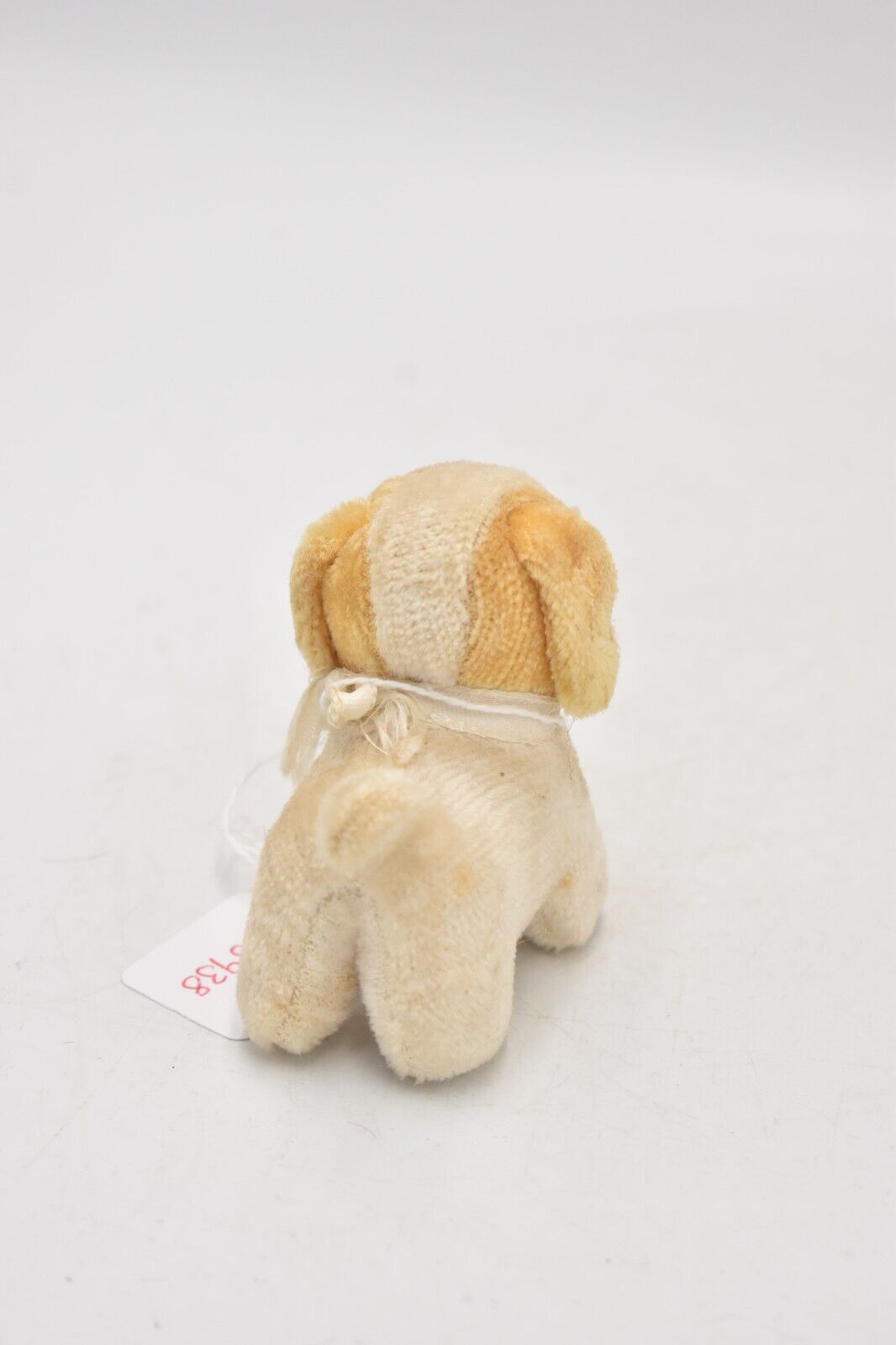 Vintage Artist Mohair Teddy Bear Dog 7cm Collectible Miniature