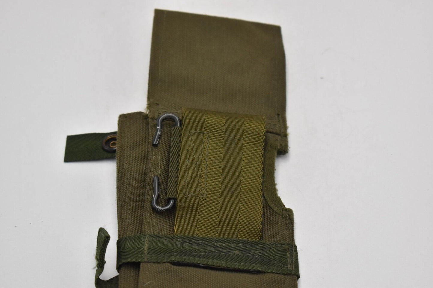 British Army PLCE Clansman Radio Webbing Pouch - Olive Green